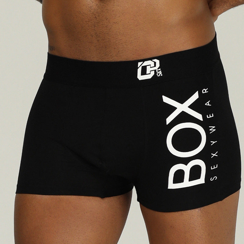 Calzoncillos bóxer cómodos de algodón sexy para hombre Ropa interior para hombre 212